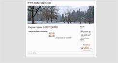 Desktop Screenshot of meteocapo.com
